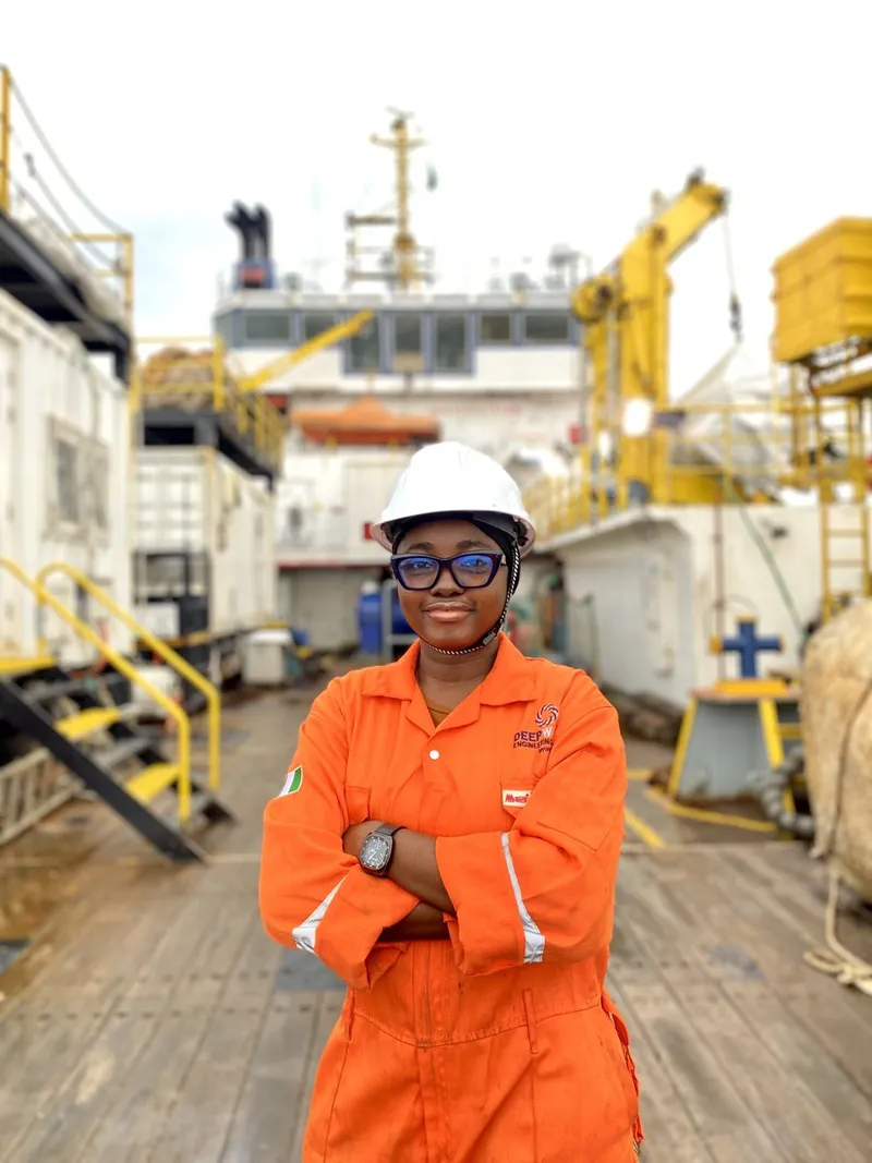 Engr. Amarachi Nwachukwu, Marine Engineering Graduate
